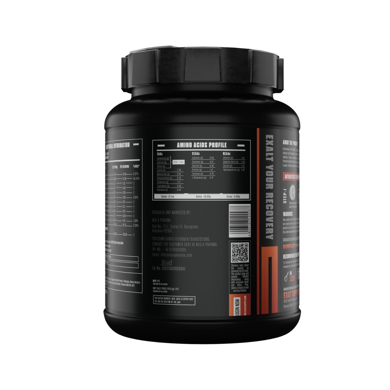 Priority Whey Protein Isolate | 24g Protein, 5.5g BCAAs & Digezyme | Fast Recovery, Zero Added Sugar | Caffe Latte Flavour, 907g — Amazon image 8