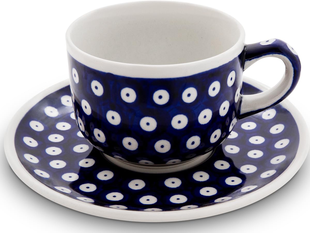 Tasse Bunzlauer en céramique 210 ml idéale pour le petit-déjeuner classique