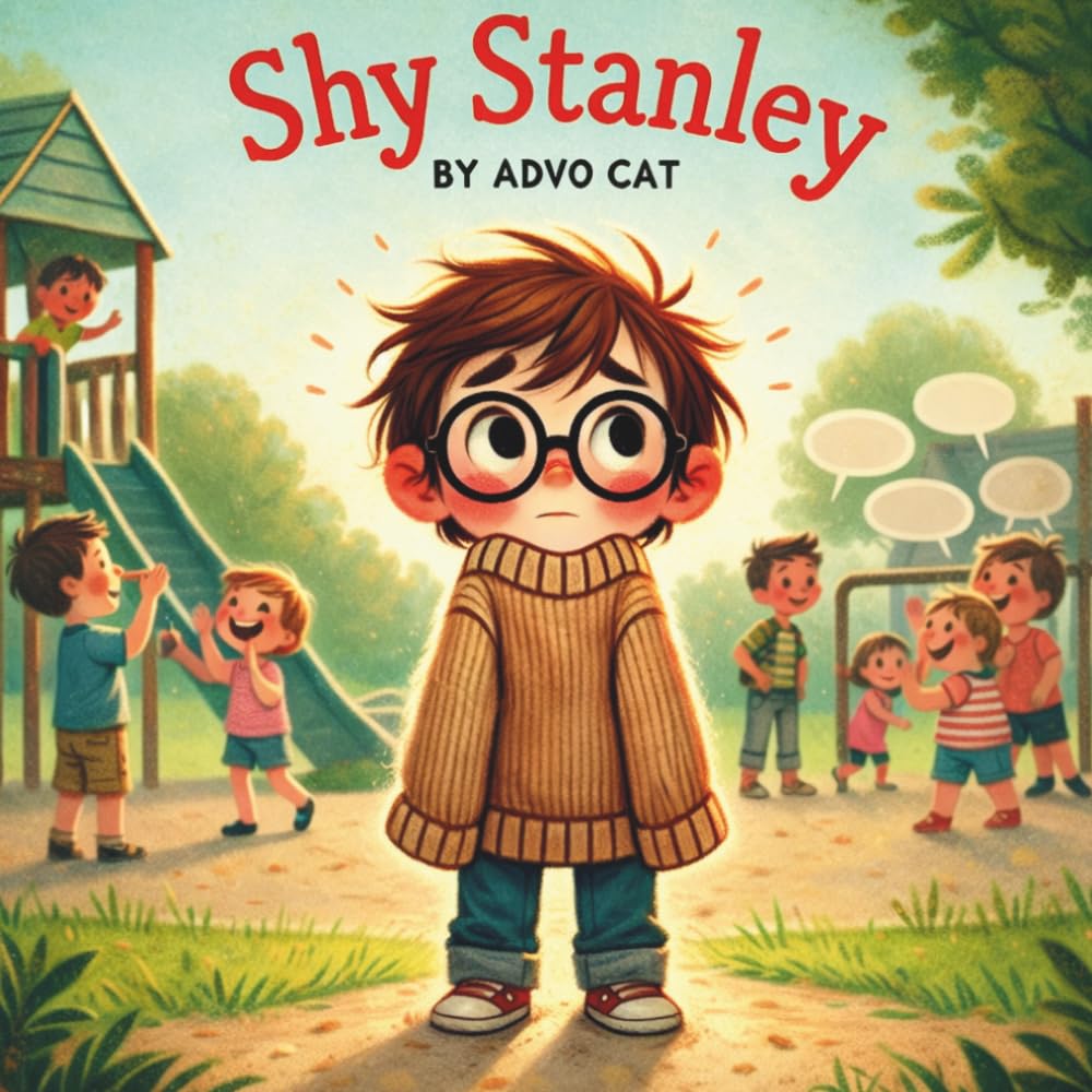 Shy Stanley: A Story About Labels, Self-Worth, and Finding Your Voice (Advo Cat Kids Series)