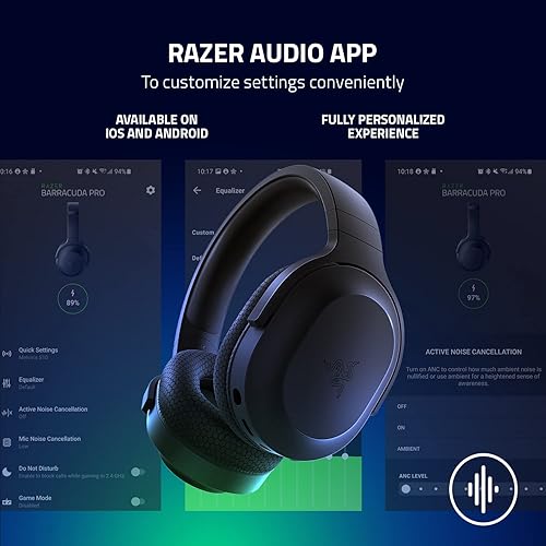 Miniatura 6 de Razer Barracuda X - Auriculares inalámbricos para juegos y móviles PC Playstation Switch Android iOS modelo 2022 inalámbrico de 24 GHz Bluetooth