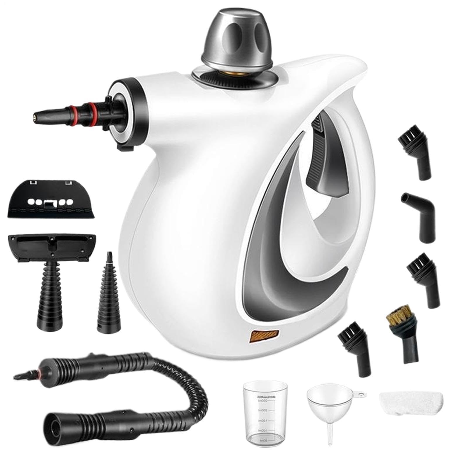 Limpiador a Vapor de Mano para el Hogar Alta Presión, Calentamiento Rápido, | Limpiador a Vapor Portátil para Juntas, Suelos, Tapicería, Coches, Ventanas para Tapicería, Ventanas, Automóvi