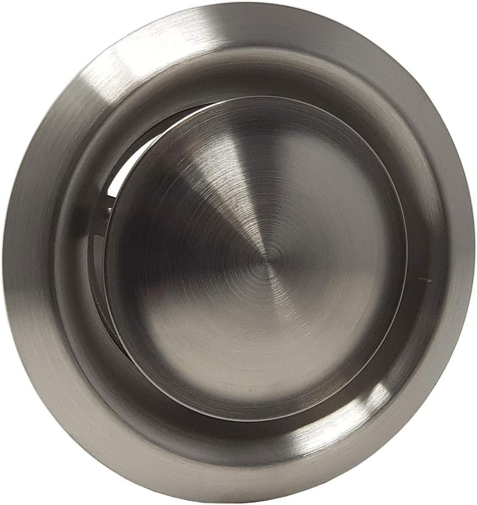 โ Ceiling Valve 125mm - 5 inch Stainless Steel Adjustable Supply and Extract Vent