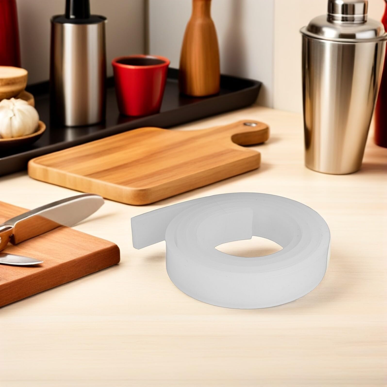 Silikon Zucker Kunst Formstreifen Hochtemperaturbeständig Stabil Für Schokolade Fondant Modellierung Sugar Art Strip Shaping Molds Professionelle Zuckerwerkzeuge