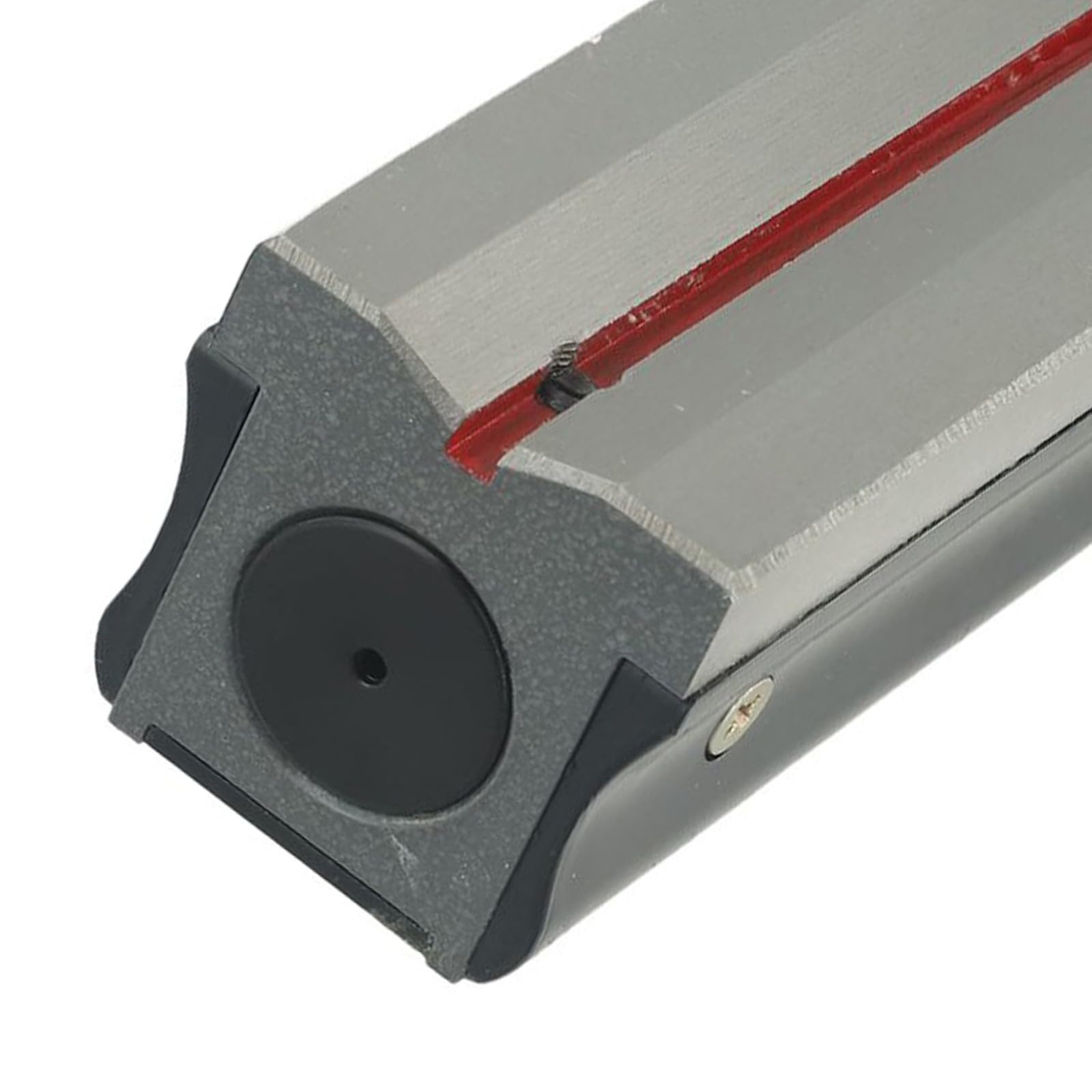 Nivel de burbuja de grado industrial para precisión de resolución de 0,02 mm/m, rango de medición 100/150/200, construcción de acero con base de ranura en V y viales de burbujas graduadas