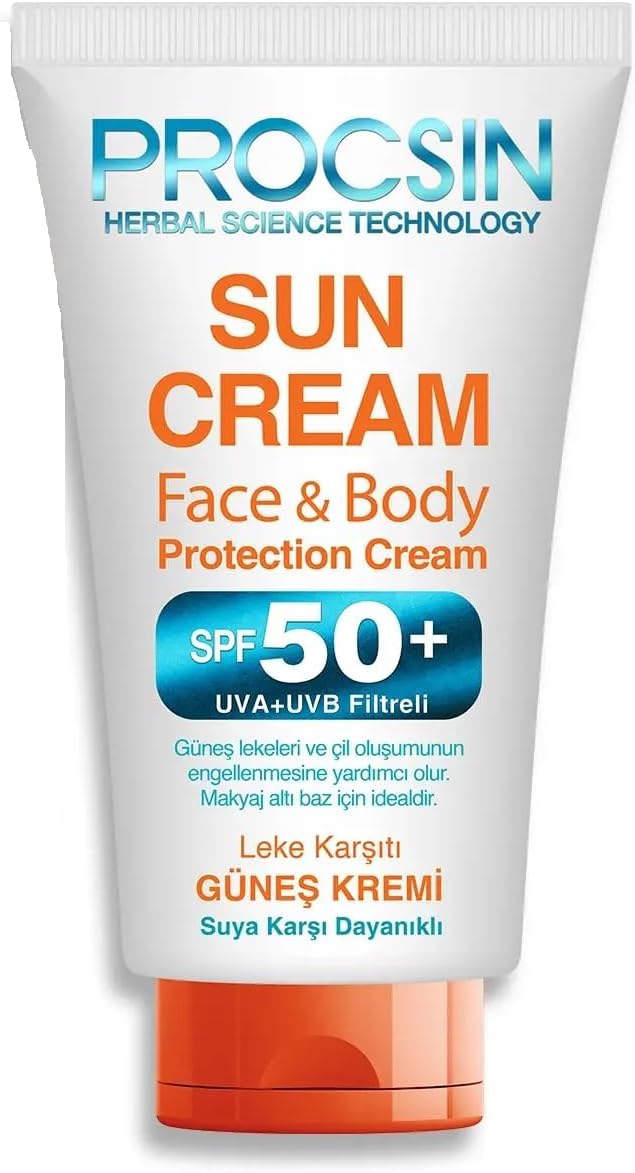 PROCSIN Güneş Kremi Face SPF 50+ 50 ML Mini Boy