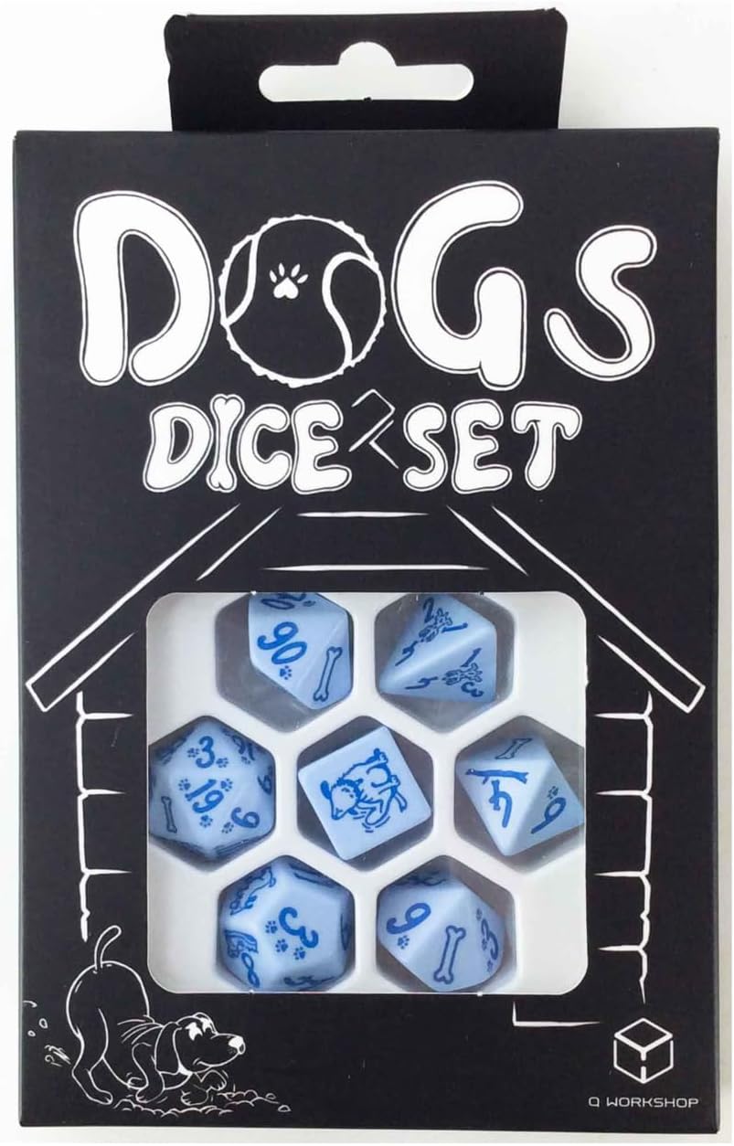 Q Workshop Bloodsucker DOGS Dice Set: Max - Q WOKSHOP Pixels