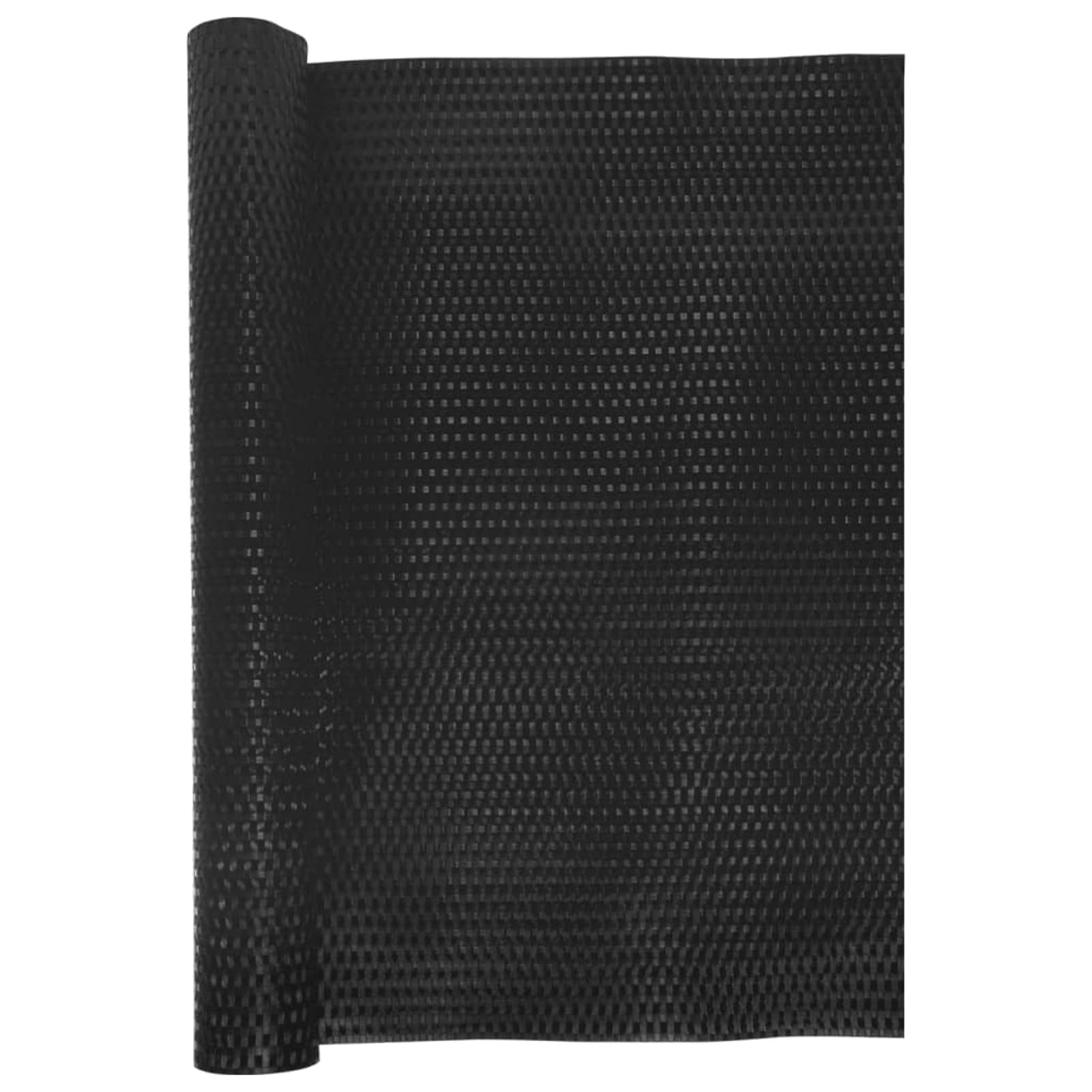 Homgoday Balkon Parawan Czarny 600 x 90 cm Polirattan, Odkryty Parawan Balkon Ogród, Ogród Na Zewnątrz Parawan Ogród, Przegroda Ogród Zewnętrzny, Separe Przegroda Zewnętrzna