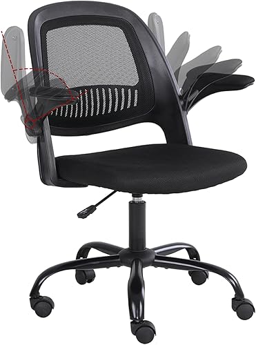 Miniatura 4 de Silla de computadora de oficina silla de oficina de malla silla de altura ajustable silla ergonómica con brazo mecedor silla de oficina ejecutiva