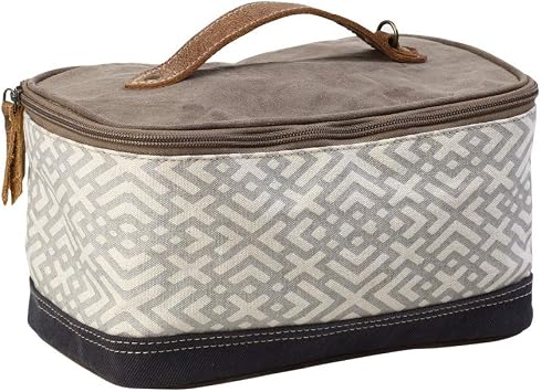 Myra Bag X Design Upcycled Canvas Shaving Kit Bag S-1195