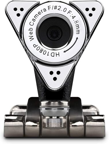 Aluratek Cámara web de video HD 1080P para PC MAC escritorio y laptop videollamada conferencia USB