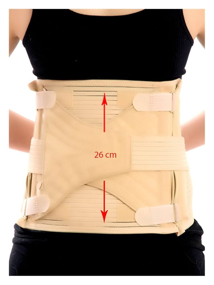 Amazon.co.jp: 女性用の調整可能な腰仙コルセット腰椎サポート