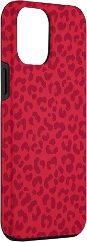 Miniatura 3 de Carcasa para iPhone 14 Pro Max con estampado de leopardo, guepardo y animal, color rojo claro