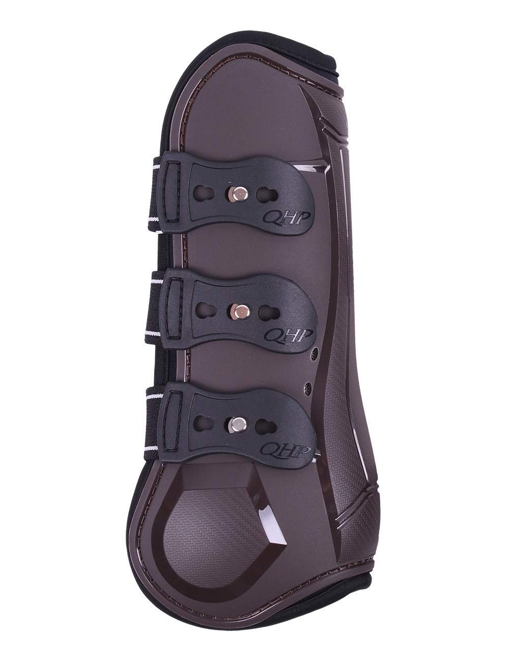 QHP Guêtres Ouverte Champion protections de tendons en néoprène cheval