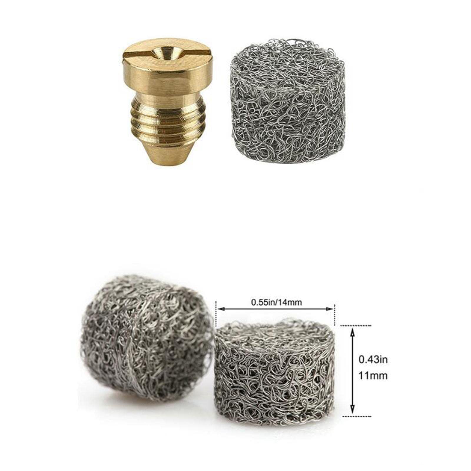 10 zestawów 2 sztuk piankowych końcówek dysz do armaty, urządzenie do robienia pianki, dysza gwintowana 1,0/1,2 mm 1,0 mm, żółta