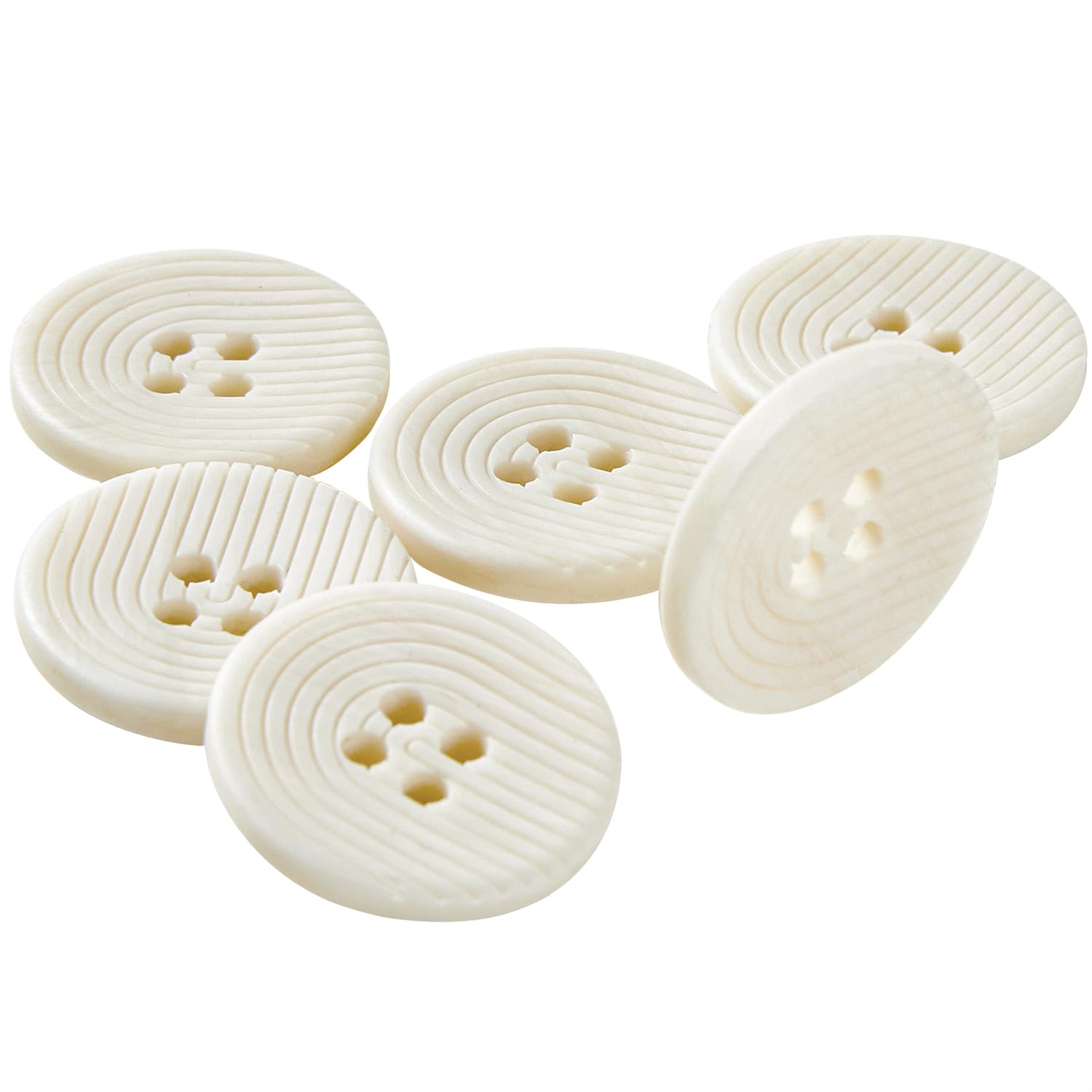 Boutons recyclés écologiques pour réparer votre pull d'hiver préféré lot de 6