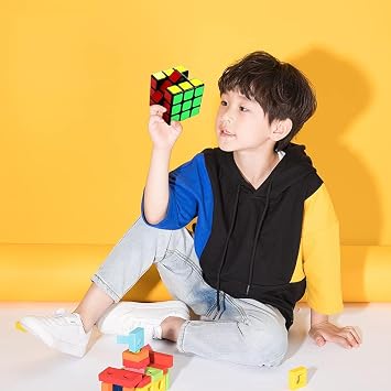 Magic Cube 3x3x3 Magic Square Professional Smooth Rotation Stability Educational Toy Magic Cube Official Competition Edition