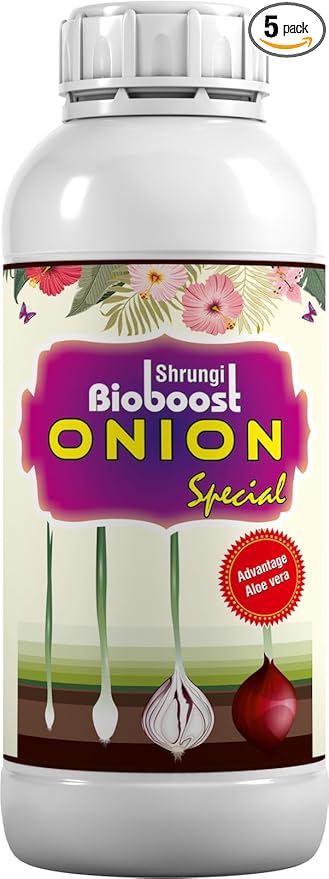 Bioboost Onion Special (5 LTR), Immunity booster for ONION Crops, Advantage Of Aloe vera, Plant Growth Promoter