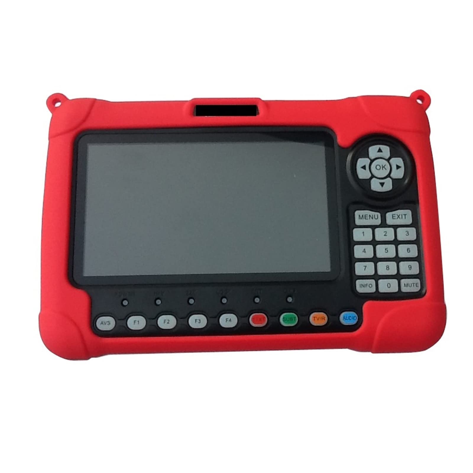 Satellitenfinder, Ws-6980 HD-Satellitenmessgerät DVB-S2 + DVB-C + DVB-T2 MPEG4 HD Optische Leistungserkennung