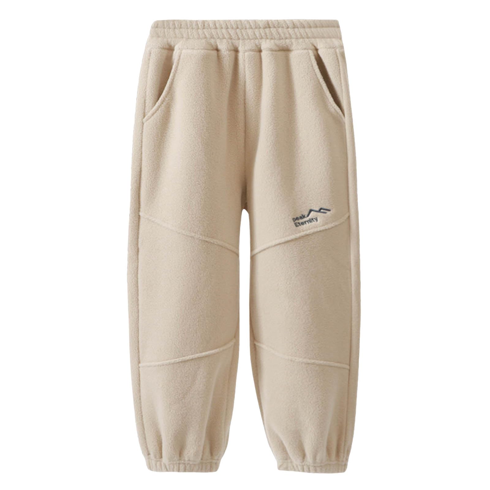 Pantalones Jogging Chico Cintura Elástica Pantalones Ocio Deporte Adolescente Baggy Cómodo Pantalones Streetwear para Niños