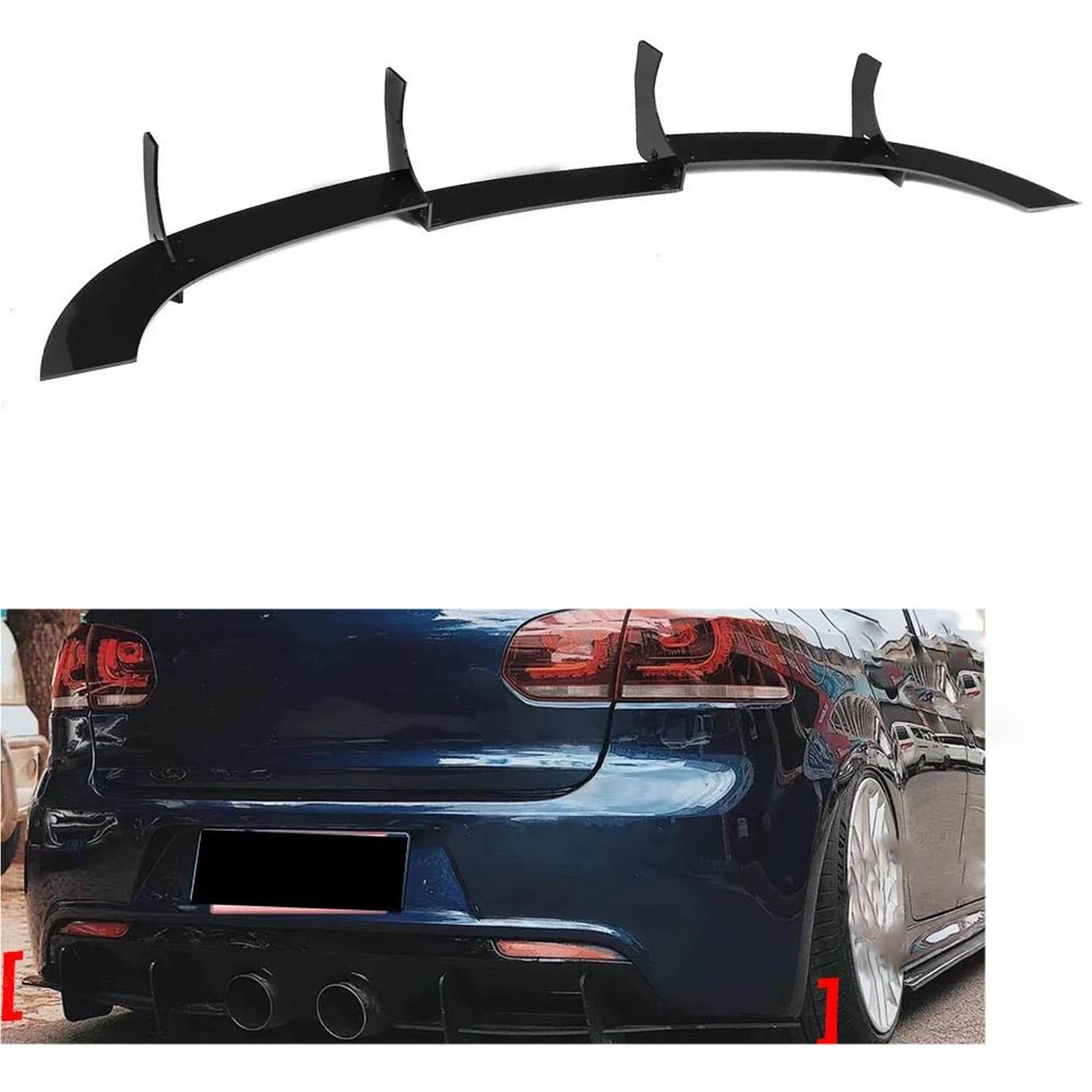 Per VW Per Golf Per MK5 R32 alettone posteriore auto