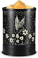 Vista 10 de Calentador de Cera Derretida de Metal, 2 en 1 Derretidor Eléctrico de Cera de Velas Perfumadas y Cubos de Cera, Quemador de Aceite Esencial