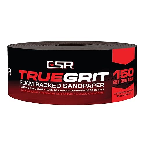 Miniatura 6 de Rollo de papel de lija CSR de esponja para paneles de yeso 3-516 "x 30' (grano 120)