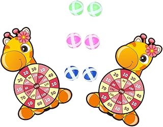 Toddmomy 2 Conjuntos De Dardos Pendurados Jogo De Dardos Bola Pegajosa Jogo De Dardos Brinquedo Jogo De Dardos Brinquedos De Arremesso De Dardos Brinquedo De Desenho Animado