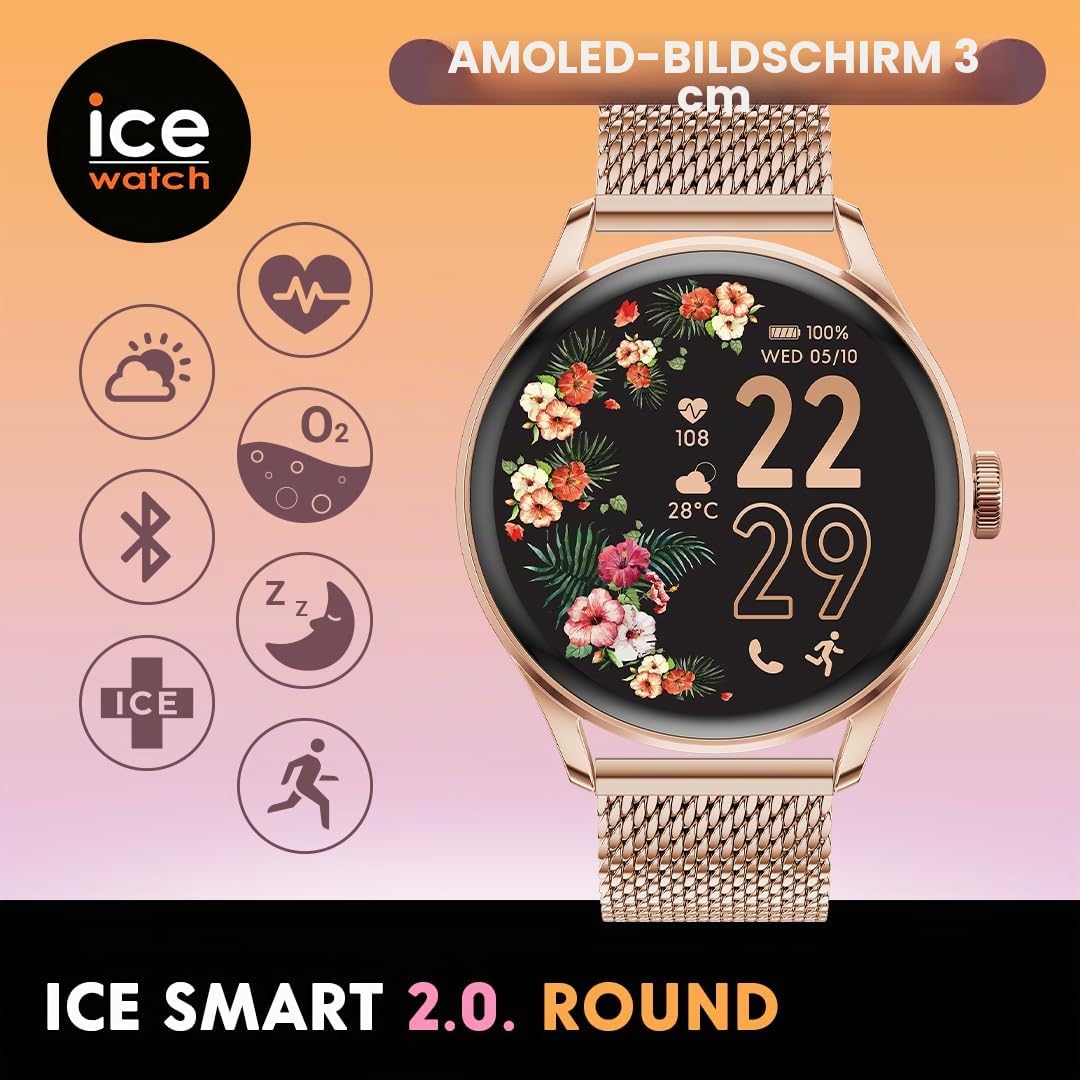 Ice-Watch - Ice smart 2.0 - Runde verbundene Uhr (1,20 inches)