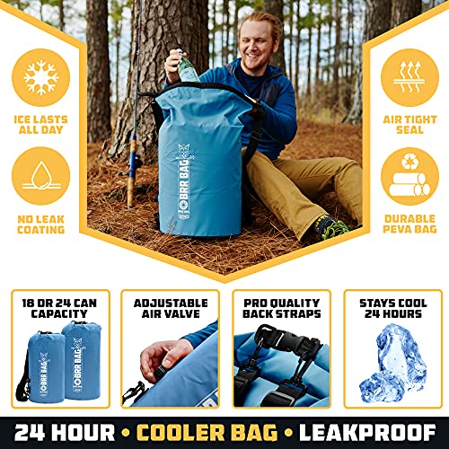 Wise Owl Outfitters Backpack Cooler Bag - Insulated, Leakproof & Waterproof Soft Cooler Backpack For Camping, Kayak, Hiking, Fishing, Picnic And Beach- 20L #TOP1