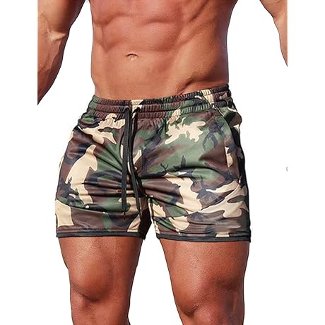 Men's 4" Quick-Dry Workout Running Shorts