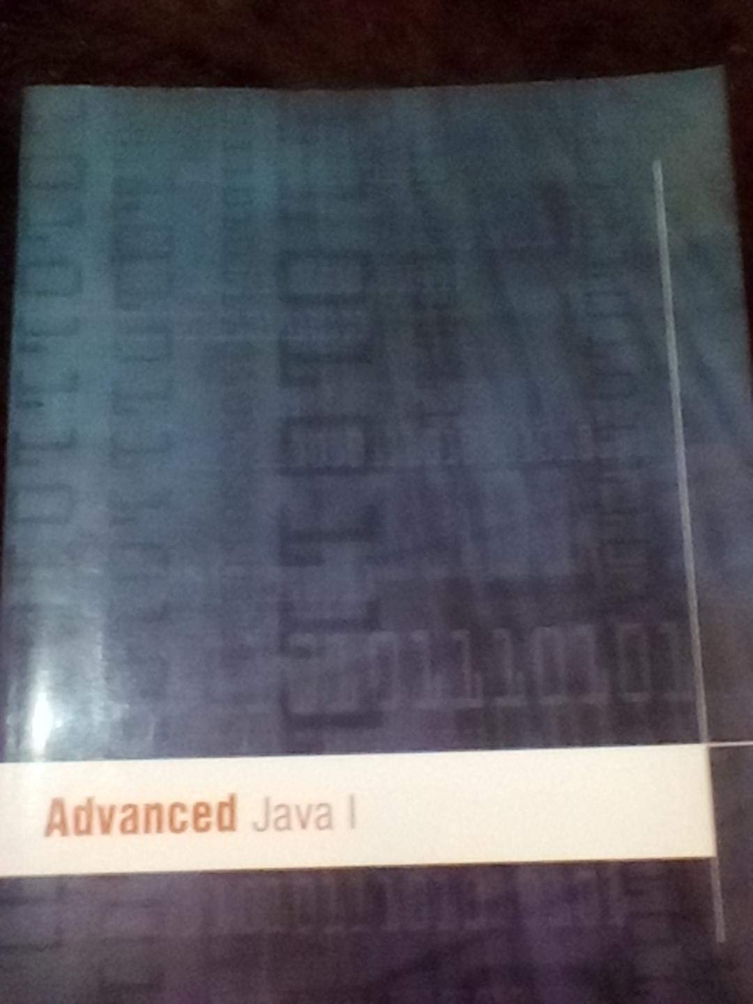 Advanced Java 1: Pearson Prentice Hall: 9780536903983: Amazon.com: Books