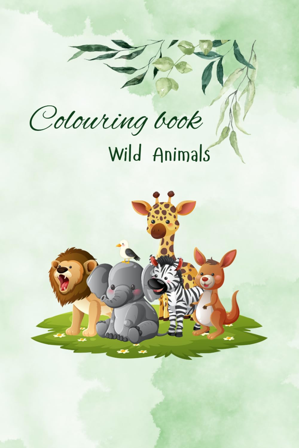 Colouring book: Wild Animals