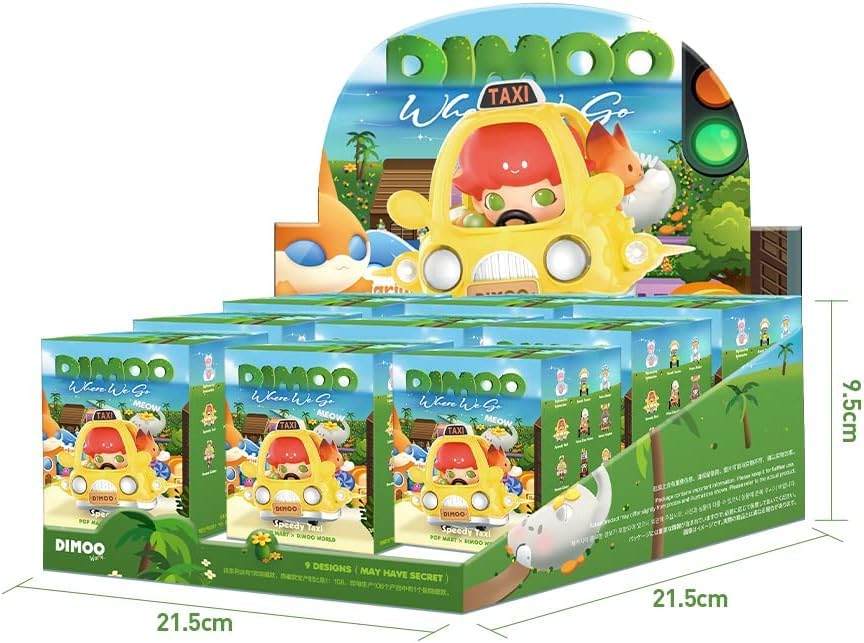 Amazon.co.jp: POP MART DIMOO Where We Go シリーズ【9ピース