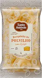 SANTO ANTONIO ALIMENTOS BISCOITO ROSQUINHA POLVILHO SABOR QUEIJO PCT 70G