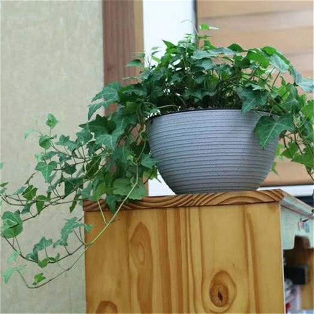 Pentole Pianta Hanging Planter semi-circolare di fiori Self-assorbente Holder piante da giardino decorazione dell'interno cesti appesi all'aperto irrigazione Per tutte le piante da casa, i fiori, le e