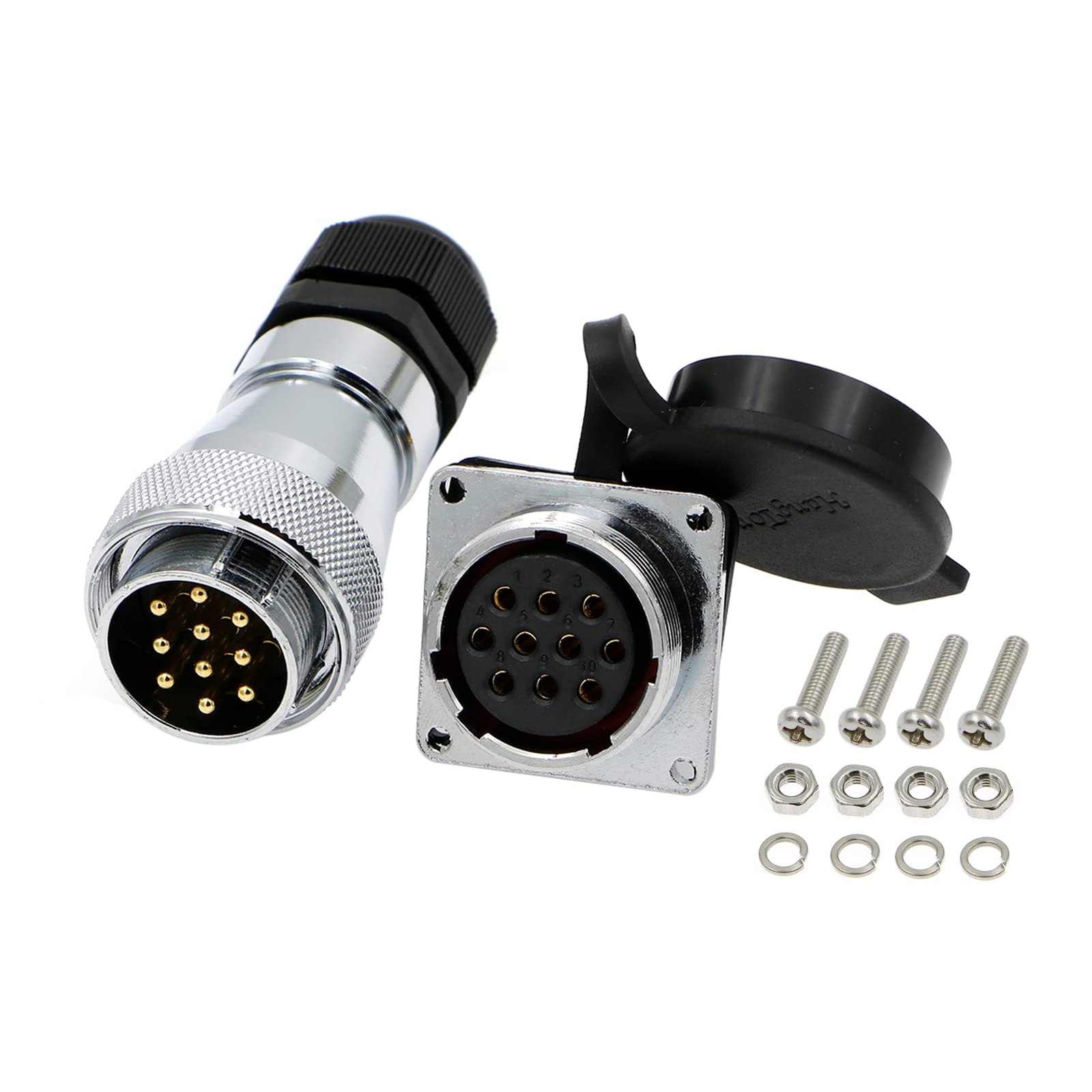 ラピsec＋psa10 Alvins WF28 10 Pin Industrial Electrical Power Cable Connector