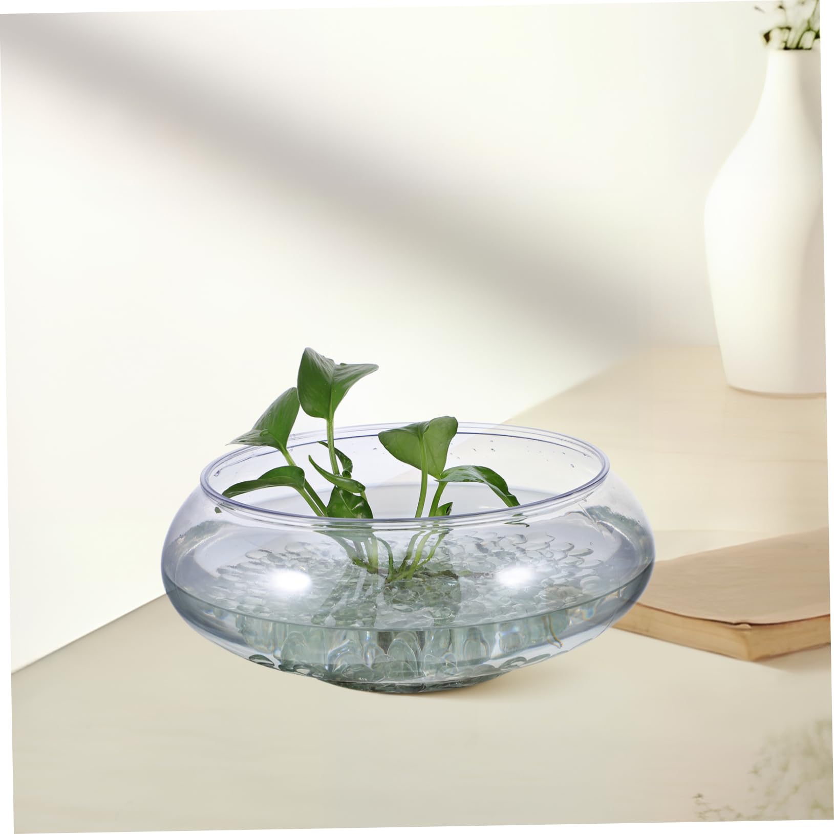 Alipis 750pièces Transparent Galets pour Remplissage De Décorations pour Aquariums Et