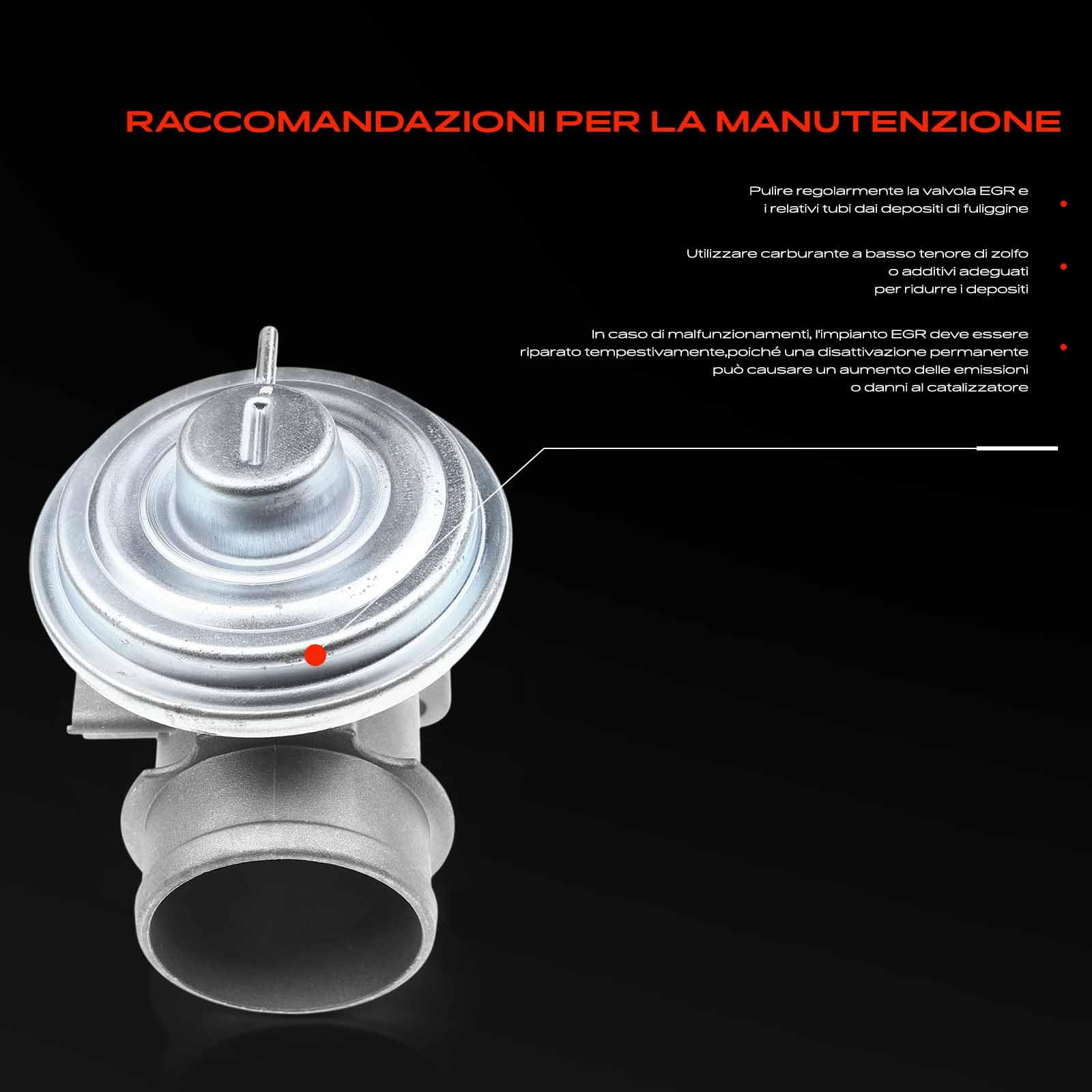 Frankberg Valvola EGR (valvola di ricircolo dei gas di scarico) | 11717804378, Compatibile con: Serie 3 E46, X5 E53, Serie 3 Cabrio E46, Serie 7 E65 E66 E67, Serie 3 Coupé E46, Serie 5 E39