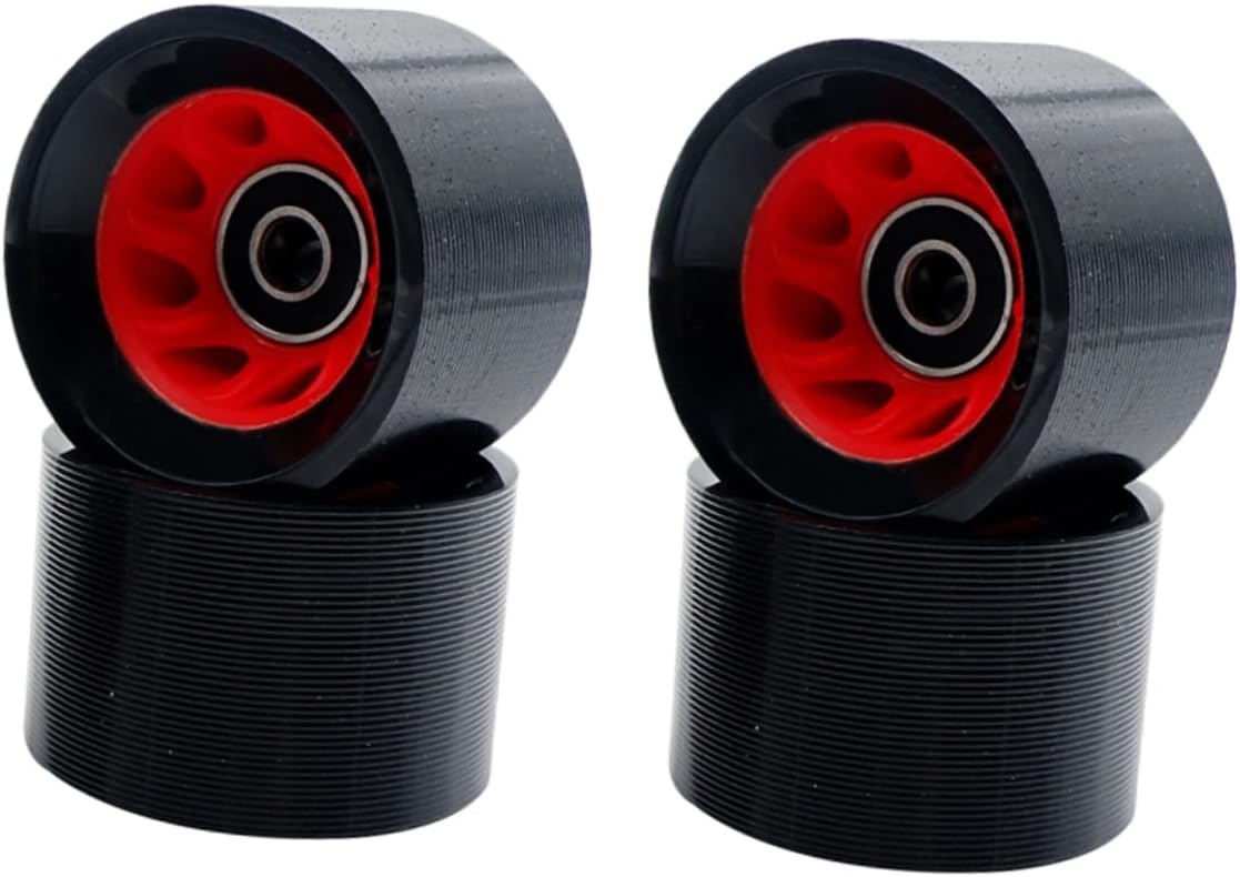 Kisangel 1set Double Row Roller Skates Wheels Durable Skating Accessories for Use for Beginners Professionals for Recreational Artistic Skating