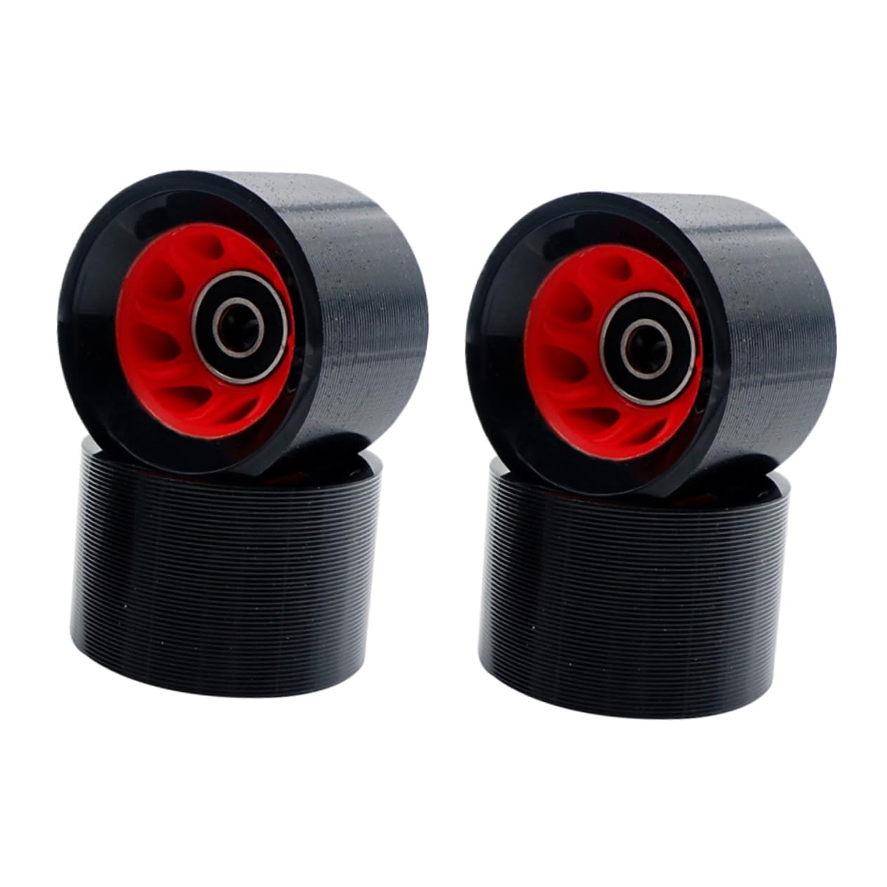 Kisangel Roller Skating Wheels 95a Hardness Skateboard Wheel Skates Accessories