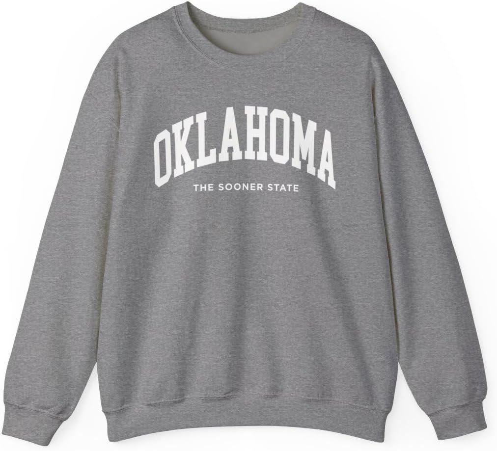 Oklahoma Adult Unisex Crewneck Sweatshirt