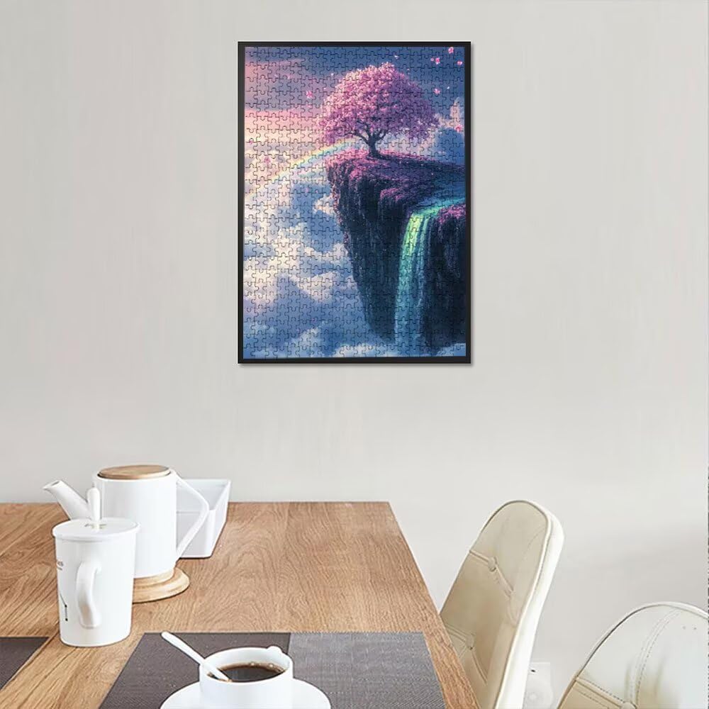 Puzzle 3000 Pezzi, Cascate Plum 3D Puzzle per Adulti Impegnativo, Educa Puzzles Artistico, Divertente E Stimolante Puzzles Decorativo per La Famiglia, Regalo e Decorazione Pareti DX0YL6-679