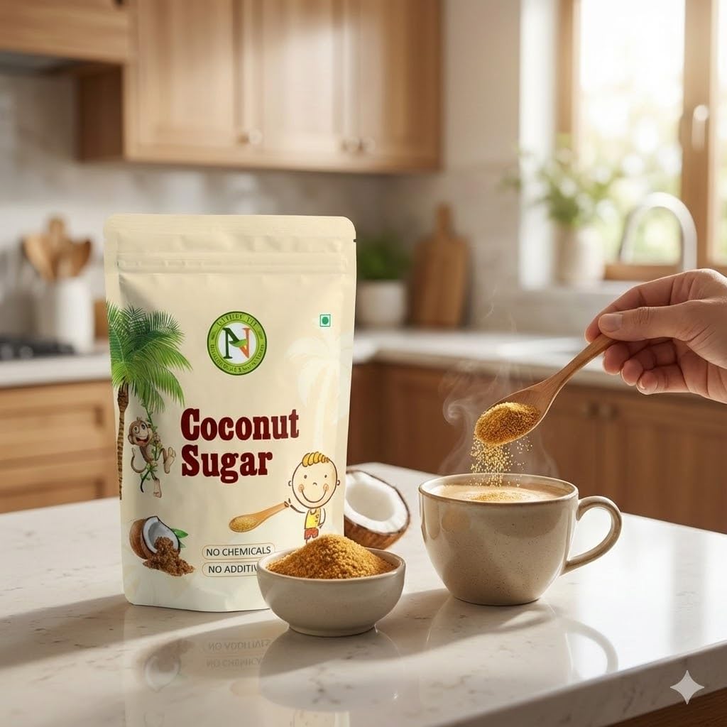 Nature Vit Coconut Sugar [All Natural Coconut Nectar] (500 Grams)