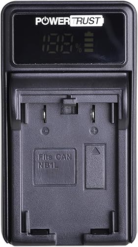 Miniatura 3 de Paquete de 2 baterías NB-1LH NB-1L + cargador USB LED para Canon IXY Digital 200 200a 300 300a 320 400 430 450 500 S200 S230 S330 PowerShot S200