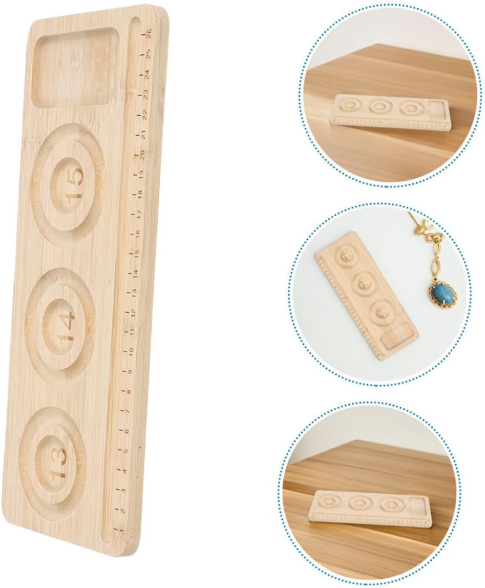 TEHAUX 2pcs Bead Design Board Multifunctional Bead Working Tray for Jewelry Making Organized Crafting Mats for Bracelets and Anklets Stable Base for Precision and Creativity