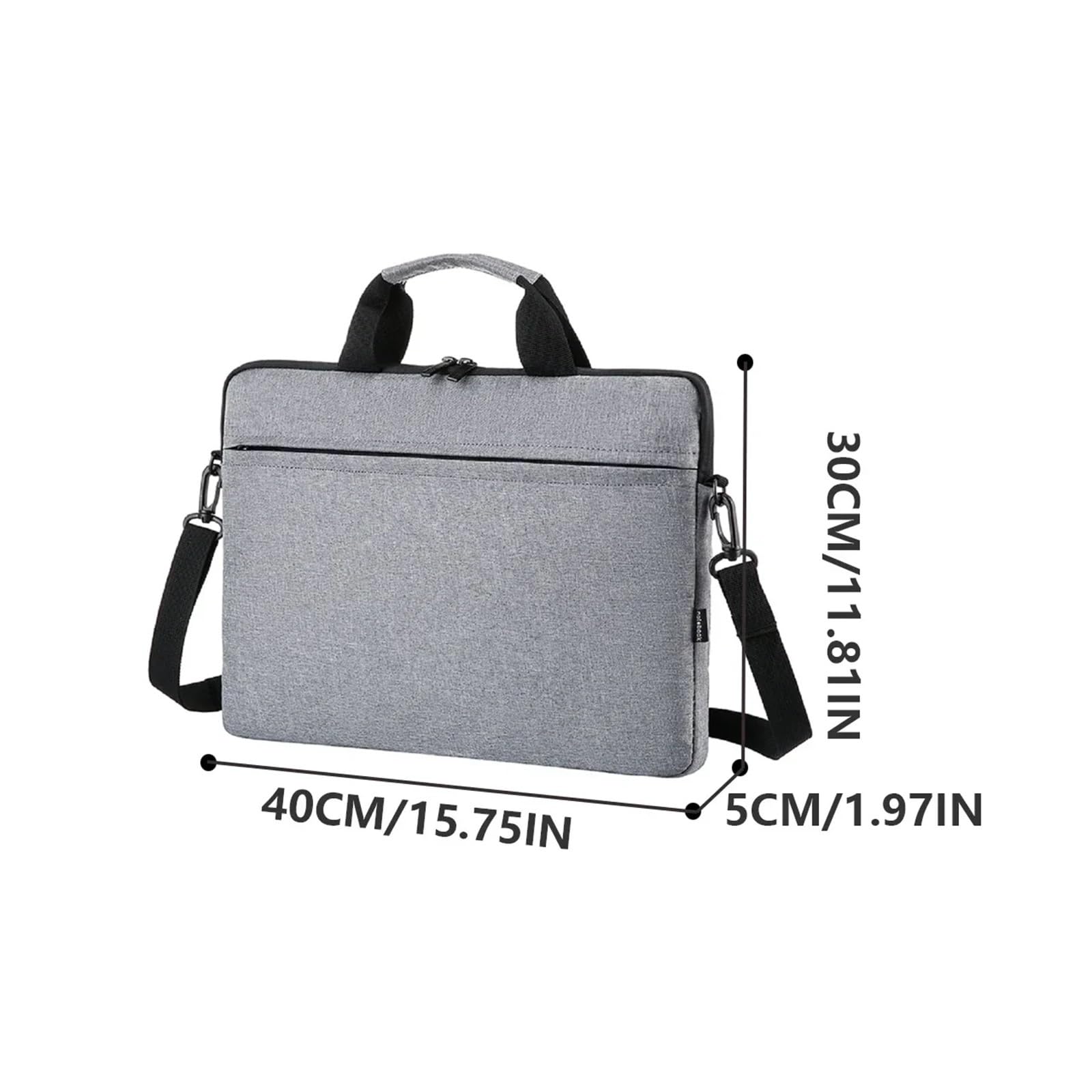 Borsa for laptop adatta resistente agli urti e impermeabile, borsa for computer for valigetta da lavoro studente Per Computer