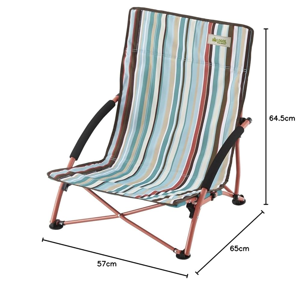 ロゴス あぐらチェア ポケットプラス AI-LIMITED　限定カラー Amazon.co.jp: ロゴス アウトドアチェア ストライプ あぐら