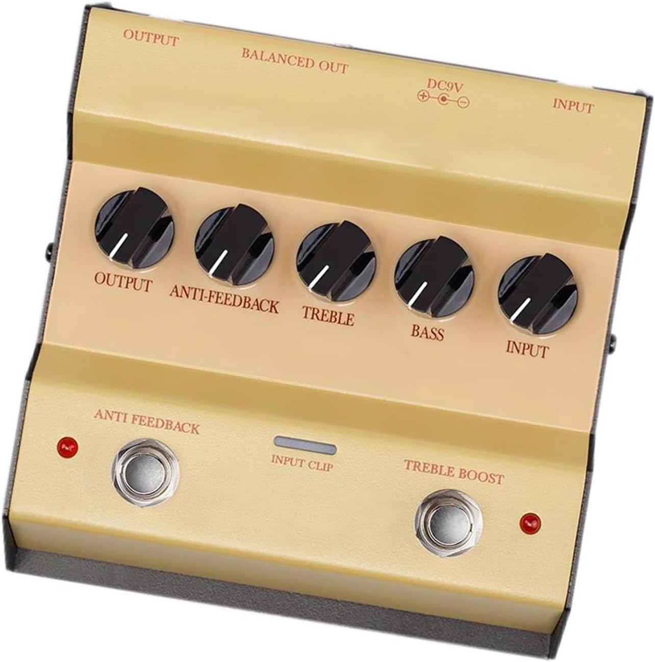 Professional Guitar Effects Pedals Acoustic Guitar Effects Pedal With Built In Dual Band Equalizer