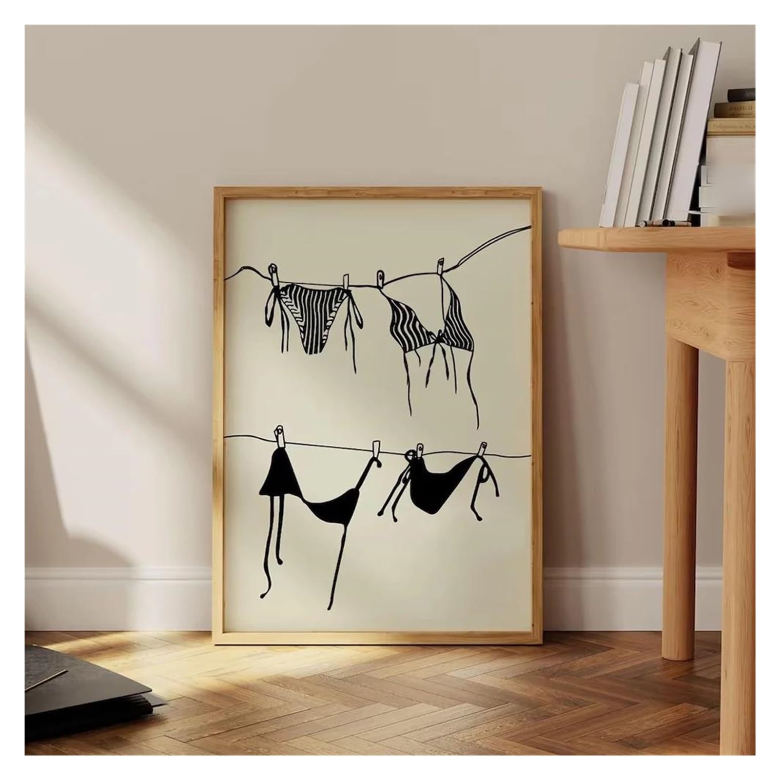 Peinture sur toile pour habiller un mur vide avec cette affiche photo moderne 40x50