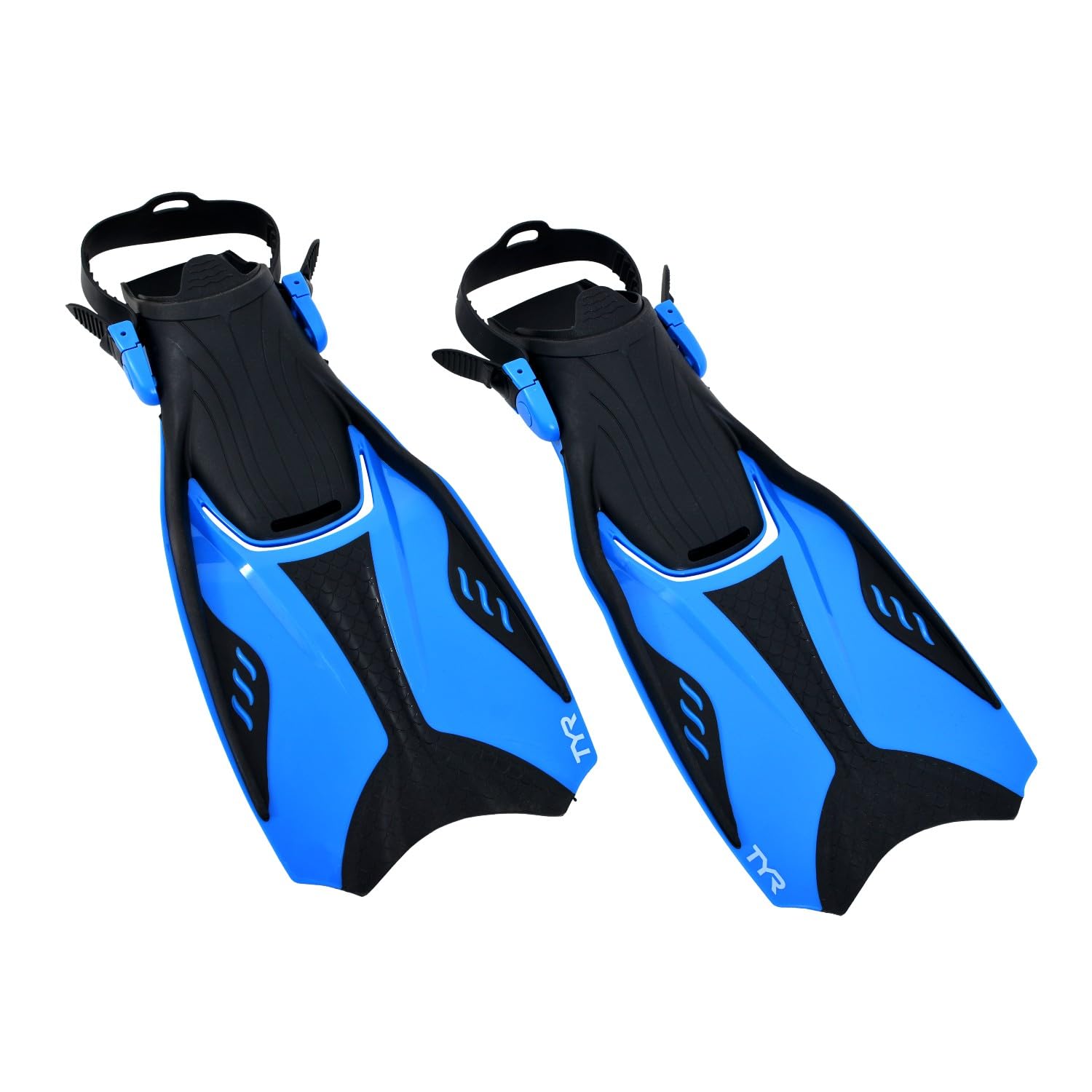TYR Snorkeling Fin (2), Blue, Medium
